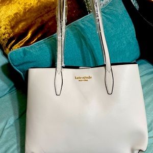 White medium Kate Spade Bag